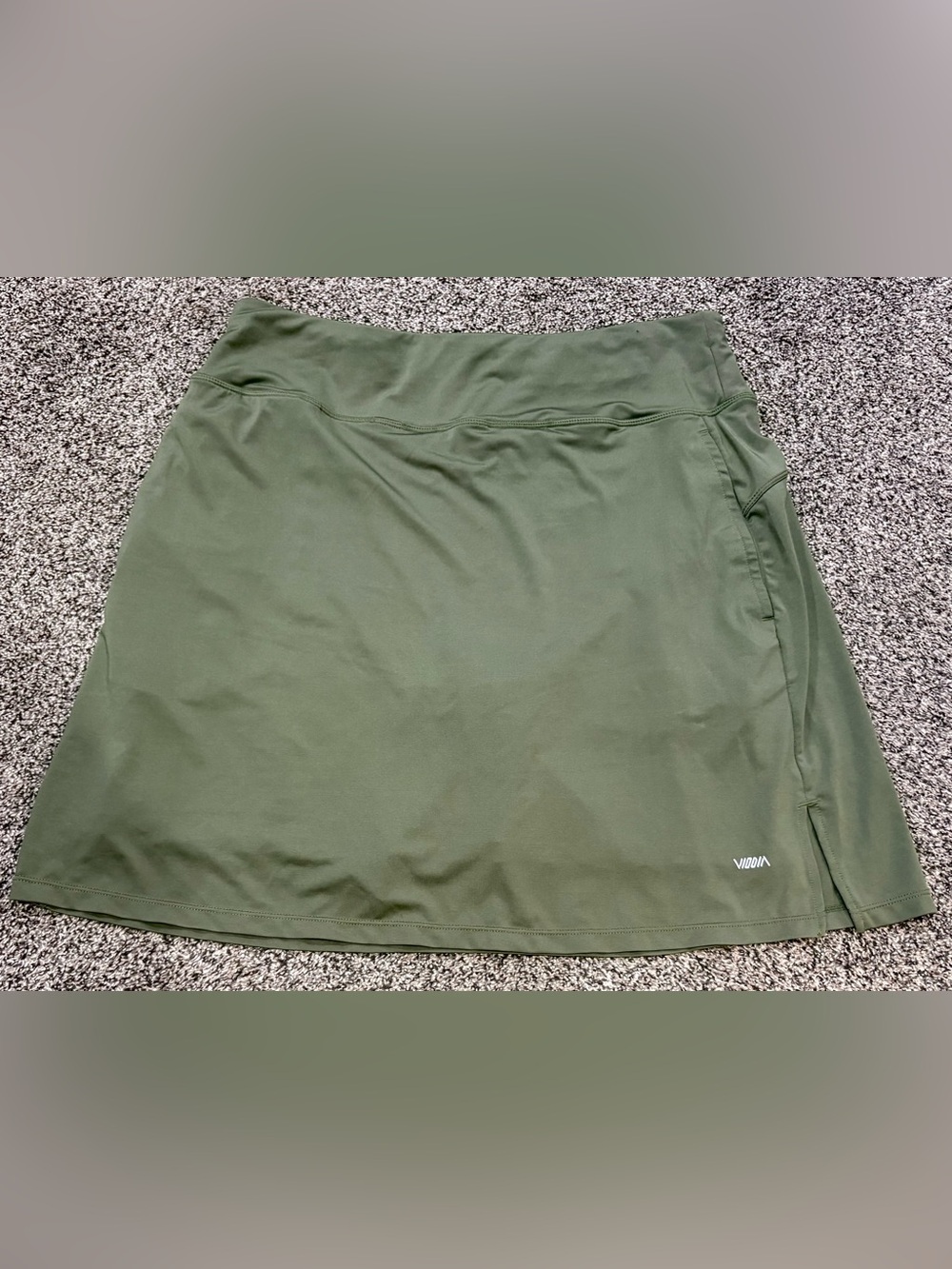 Viodia Women’s Olive Green Athletic Golf Tennis Skort Size XL